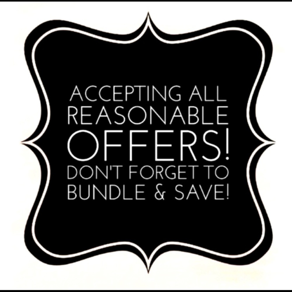 Accepting almost all offers! Top rated seller! Bundle and save 15% on 2 or more!